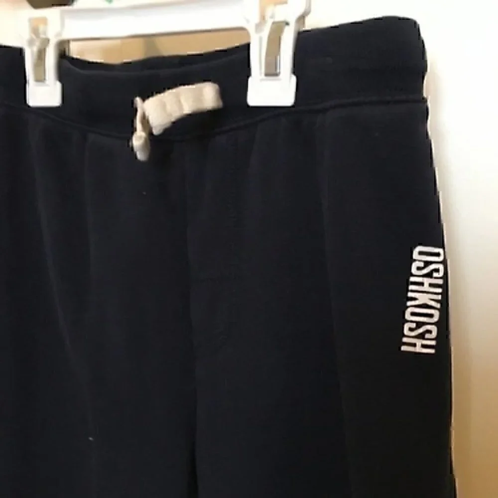 Boys size 10 Osh Kosh navy sweat pants NWOT